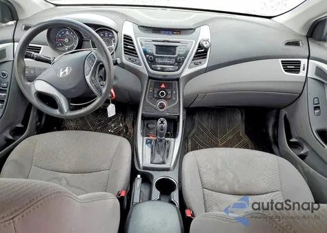 2016 Hyundai Elantra Se из США, поврежденный, VIN 5NPDH4AE6GH679040